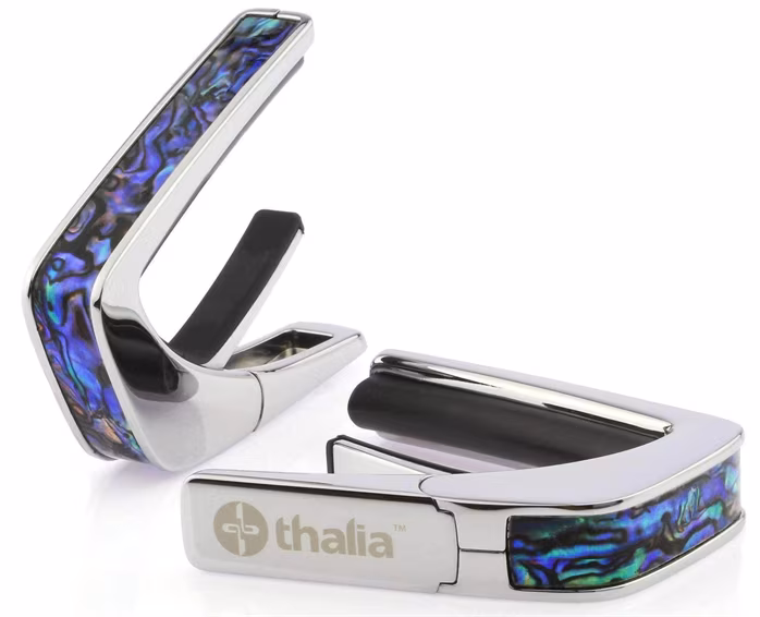 Thalia Shell Collection Blue Abalone Chrome - Kapodastr