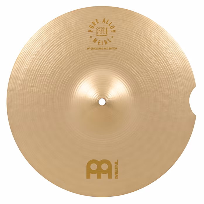 Meinl 14" Pure Alloy Quick Sand Hat - Benny Greb Signature - Činely hi-hat