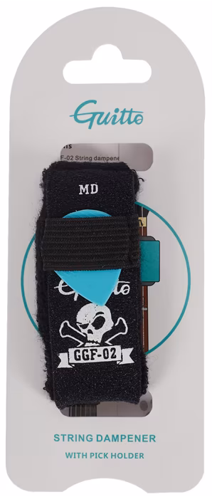 Guitto GGF-02 Dampener Black - Tlumítko strun