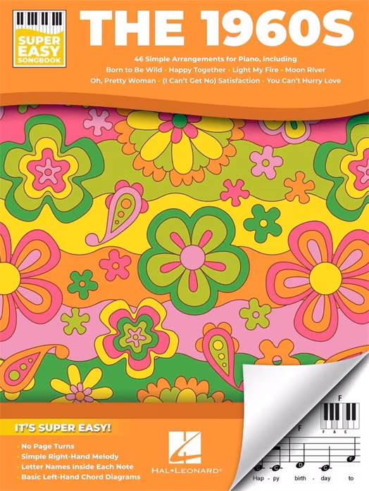 MS The 1960s - Super Easy Songbook - Noty pro klavír