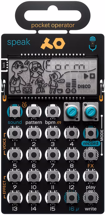 Teenage Engineering PO-35 speak - Syntezátor