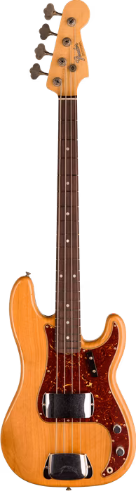 Fender Custom Shop 66 Precision Bass JRN Relic Aged Natural - Elektrická baskytara