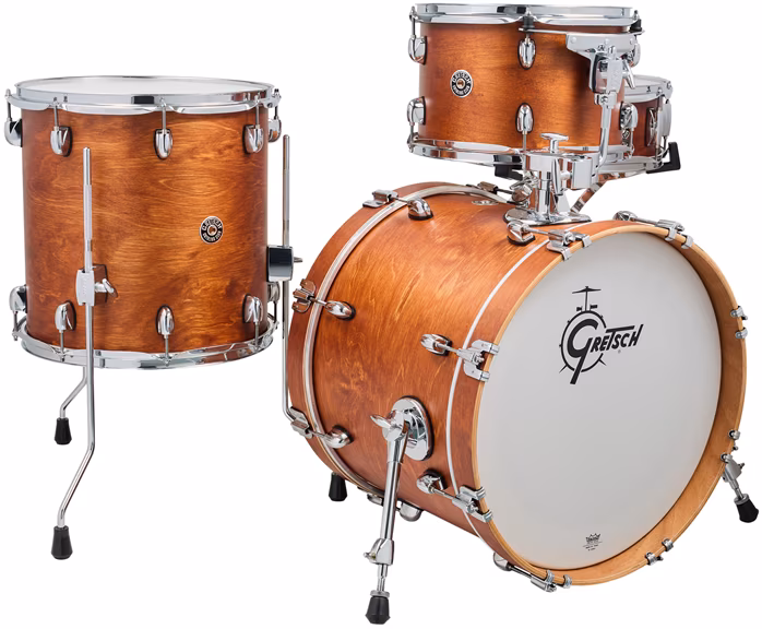 Gretsch Catalina Club Satin Walnut Glaze Jazz Set - Bicí souprava