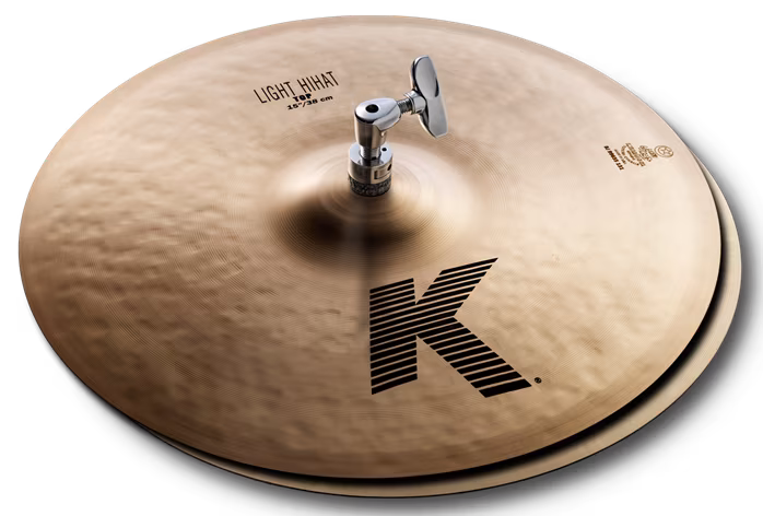 Zildjian 15" K light hi hat - Činely hi-hat