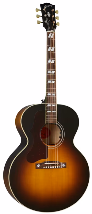 Gibson J-185 Original LH Vintage Sunburst - Levoruká elektroakustická kytara
