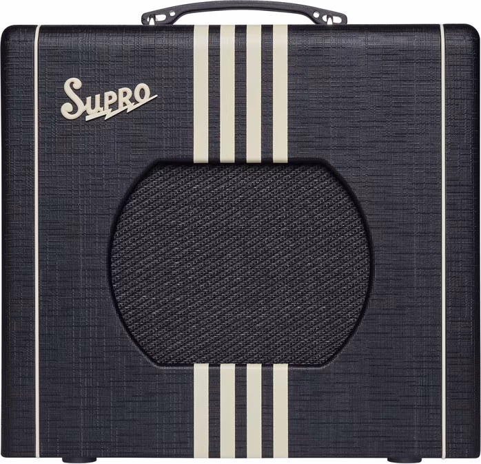 Supro Delta King 10 Black/Cream - Kytarové lampové kombo