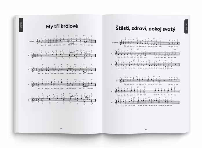 Frontman Kalimba Zpěvník 2. díl - Škola hry na kalimbu