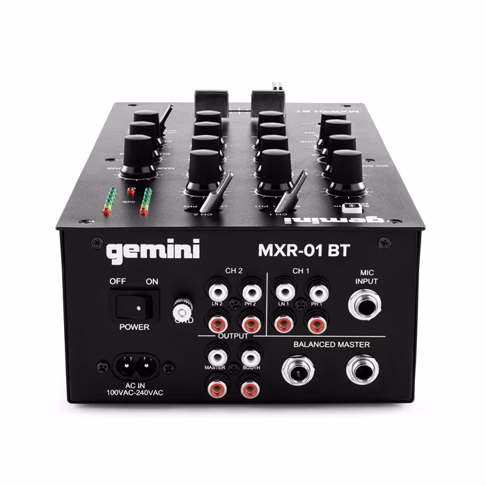 Gemini MXR-01BT - DJ mixpult