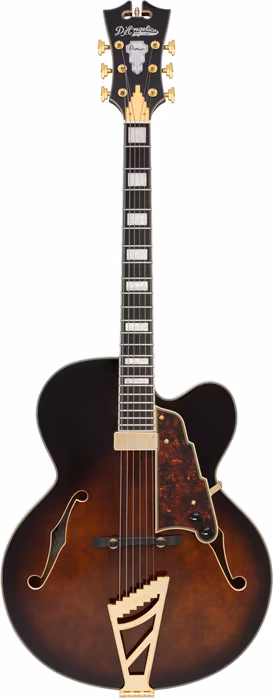 D'Angelico Premier EXL-1 Brown Burst - Semiakustická kytara