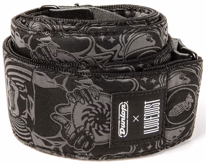 Dunlop ILOVEDUST Endless Midnight Strap - Kytarový popruh