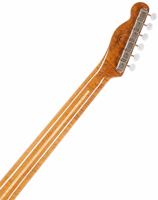 Fender Custom Shop American Custom Telecaster NOS Sapphire Blue Transparent - Elektrická kytara
