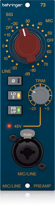 Behringer 73 - Mikrofonní předzesilovač