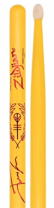 Zildjian Josh Dun "Clancy Yellow" Signature Drumsticks - Hickorové paličky