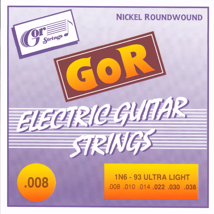Gorstrings Gor 1N693 0838 + E1 - Struny pro elektrickou kytaru