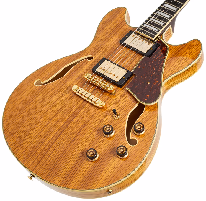 Ibanez AS93ZW Natural - Semiakustická kytara
