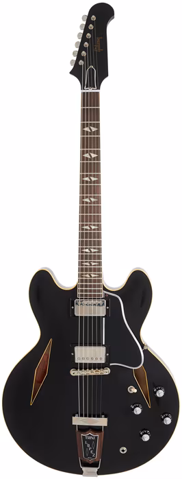 Gibson Custom 1964 Trini Lopez Standard Reissue VOS Ebony - Semiakustická kytara
