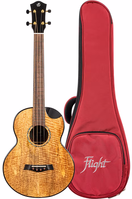 Flight Maia Baritone EQ-A Natural - Elektroakustické ukulele