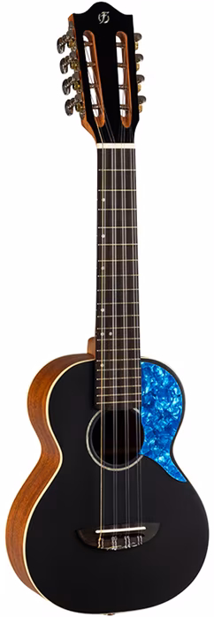 Flight Iris 8 Tenor EQ-A Black - Elektroakustické ukulele