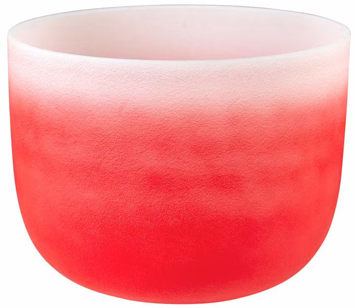 Sela Crystal Singing Bowl Chakra 14" - Red, Root, C (432Hz) - Tibetská zpívající mísa