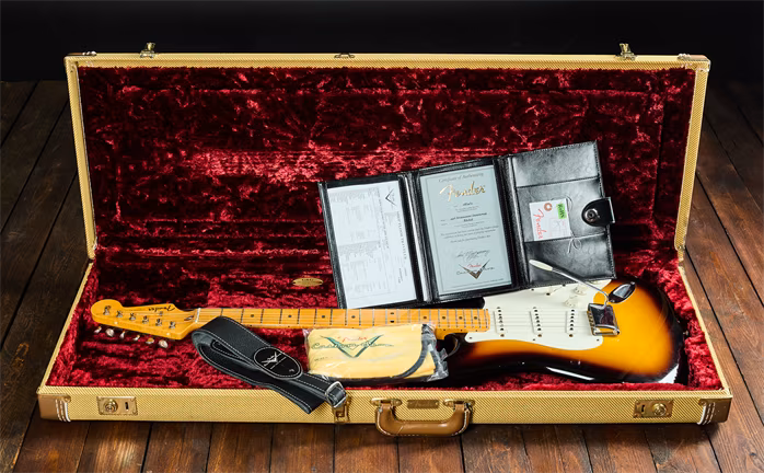 Fender Custom Shop 2015 Stratocaster 56 JRN Relic Clapton Specs - Elektrická kytara