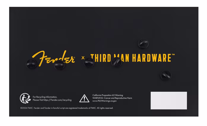 Fender x Thirdman Hardware Lapel Pin Set - Špendlík