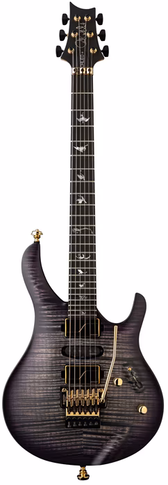 PRS LE Chleo Herman Li Charcoal Purple Wraparound Burst - Elektrická kytara
