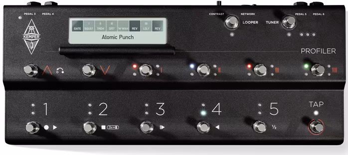 Kemper Profiler Head MK2 + Remote MK2 - Kytarový multiefekt