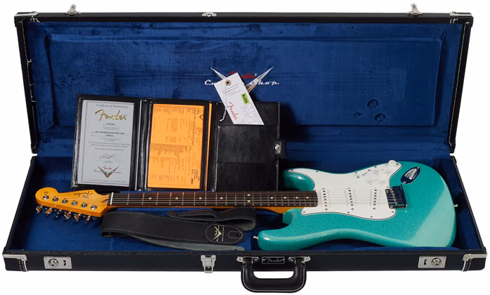 Fender Custom Shop Custom Deluxe Stratocaster SFSP - Elektrická kytara