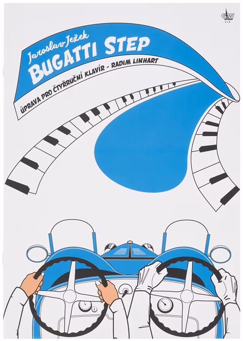 KN Bugatti step - Jaroslav Ježek - Noty pro klavír