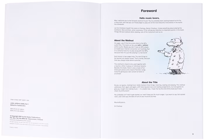 MS Look, Listen & Learn 1 - Trombone BC - Škola hry na trombon