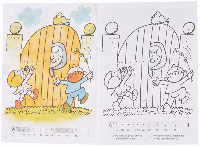 KN Miloš Nesvatba - Malované písničky 1 - Zpěvník