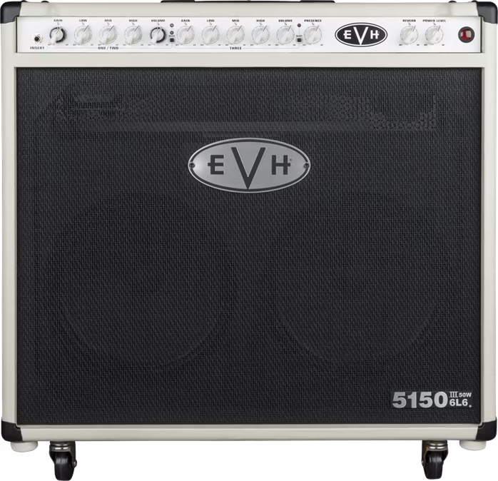 EVH 5150III 2x12 50W 6L6 Combo Ivory - Kytarové lampové kombo