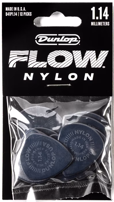 Dunlop Flow Nylon 1.14mm 12 Pack - Trsátka