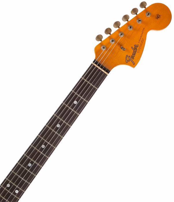 Fender Custom Shop Stratocaster SH Heavy Relic Aged Charcoal Frost Metallic - Elektrická kytara