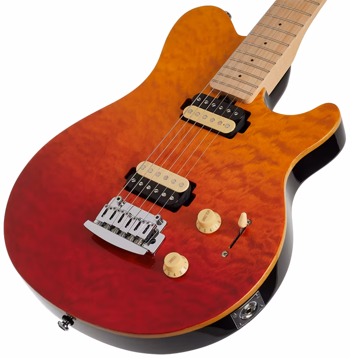Sterling by Music Man AX3QM Spectrum Red - Elektrická kytara