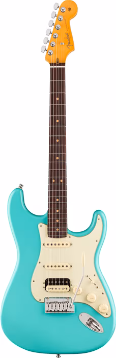 Fender American Ultra Luxe Vintage 60s Stratocaster HSS RW SFG - Elektrická kytara