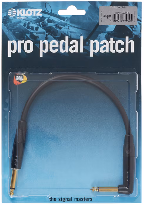 Klotz KIK Pedal Patcher 0,3 m PR - Propojovací kabel