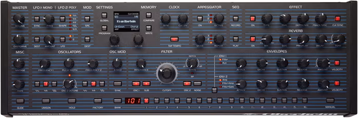 Oberheim TEO-5 Desktop Module - Syntezátor