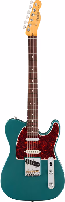 Fender American Professional Classic Telecaster SSS RW Faded Sherwood Green Metallic - Elektrická kytara