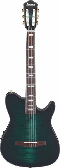 Ibanez FRH20FMN Deep Emerald Green - Klasická elektroakustická kytara