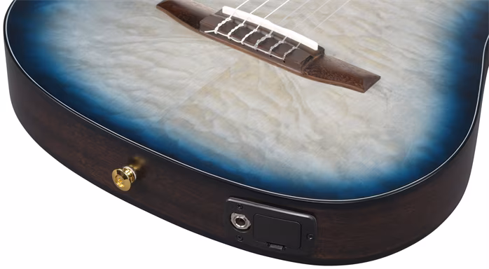 Ibanez FRH20QMN Cosmic Blue Starburst - Klasická elektroakustická kytara