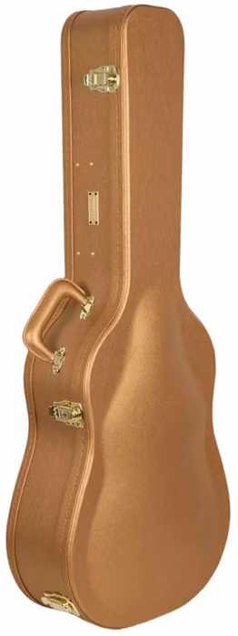 CrossRock CRW520DLG Luxury Gold - Kufr pro akustickou kytaru