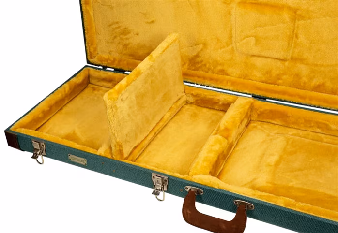 CrossRock CRW720EMB Malachite Blue - Kufr pro elektrickou kytaru