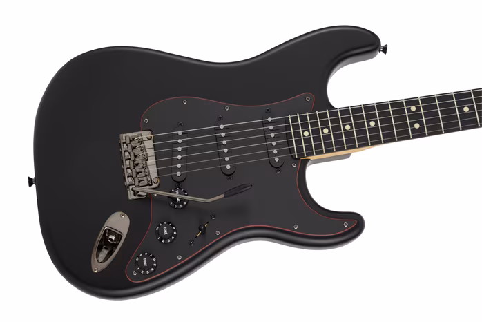 Fender MIJ LE Hybrid II Stratocaster Noir RW BK - Elektrická kytara