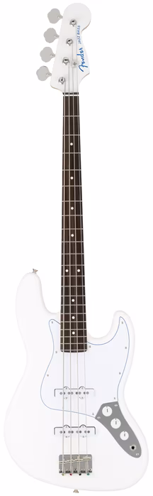 Fender MIJ LE Hybrid II Jazz Bass Blanc RW WH - Elektrická baskytara
