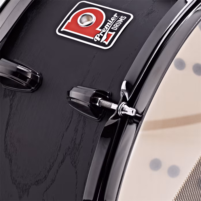 Premier 14" x 6,5" Artist Birch Snare Drum Stealth Black  - Snare bubínek