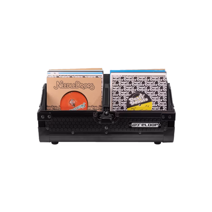 Reloop 7'' Record Case 150 Black - Obal na vinyly