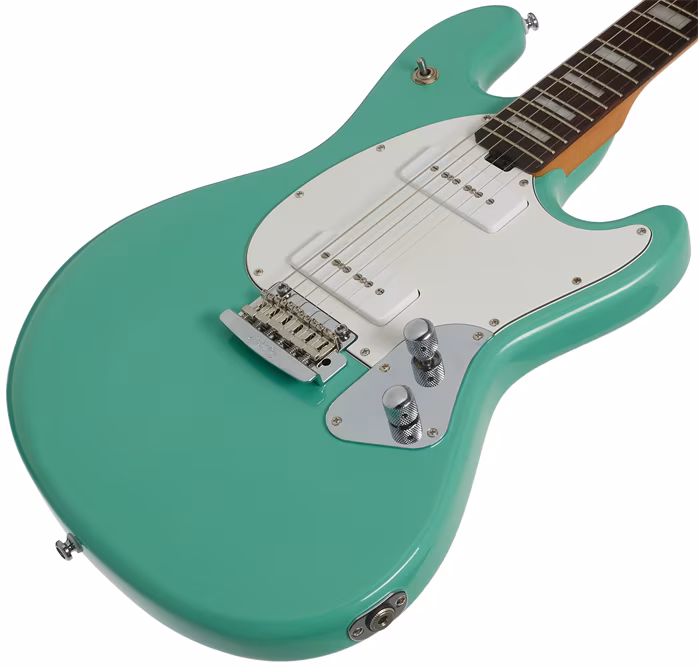 Sterling by Music Man StingRay Plus ST-SR50X Sea Foam Green - Elektrická kytara