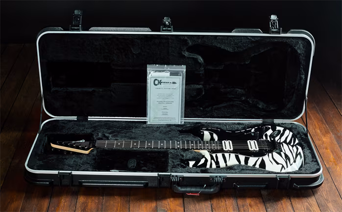Charvel Custom Shop 2025 So-Cal 2H FR Zebra - Elektrická kytara