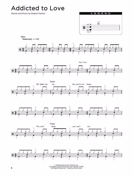 MS First 50 Pop Songs - Škola hry na bicí